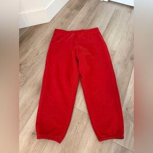 Women's Classic Red Sweatpants